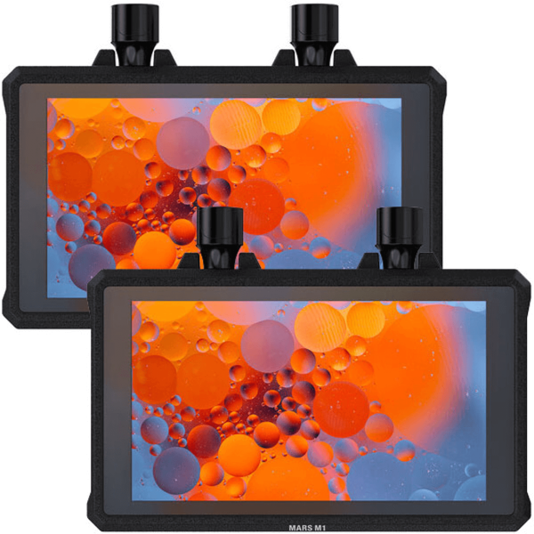 Encontraproduto.com.br - Kit 2x Monitores Transmissor Hollyland Mars M1 Enhanced 5.5