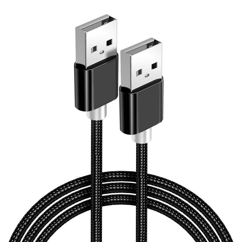 Encontraproduto.com.br - Cabo Extensor USB2.0 Masculino para Masculino de Alta Velocidade 1M