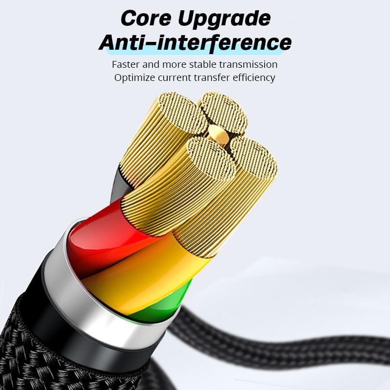Encontraproduto.com.br - Cabo Extensor USB2.0 Masculino para Masculino de Alta Velocidade 1M
