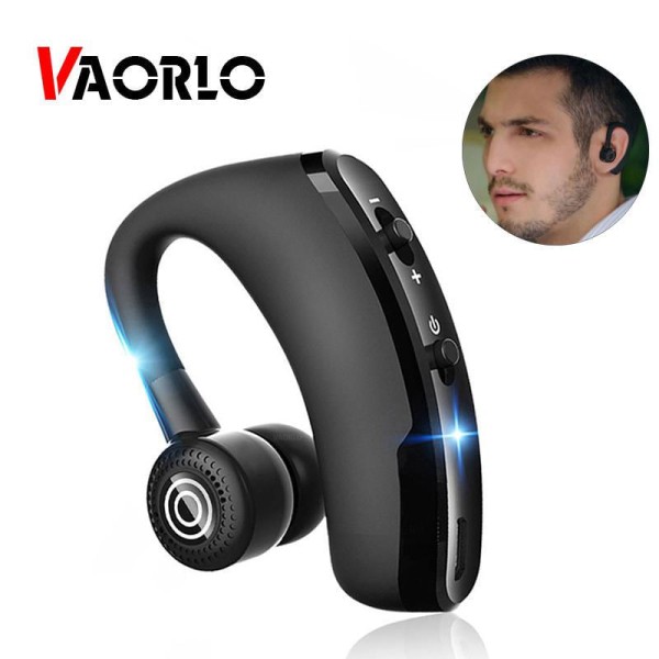 Fone de Ouvido Bluetooth VAORLO Headset Empresarial Sem Fio com Microfone HD