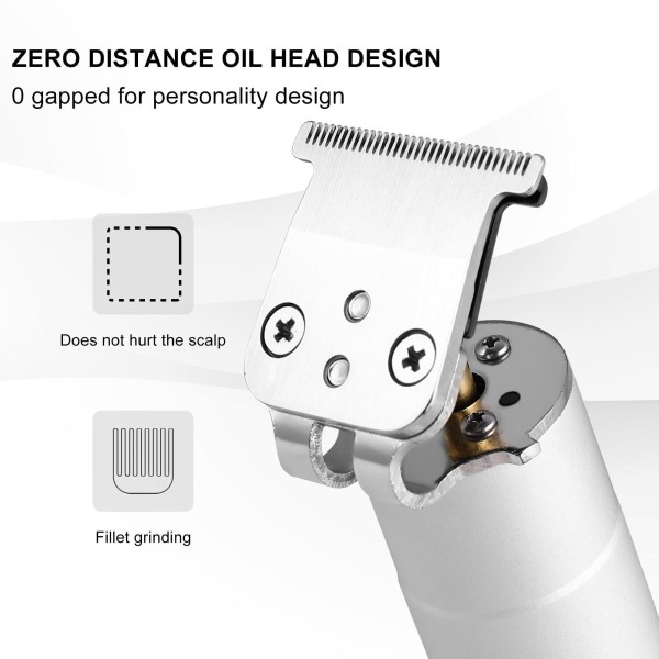Encontraproduto.com.br - Máquina de Cortar Cabelo Hatteker para Homens com Lâmina T