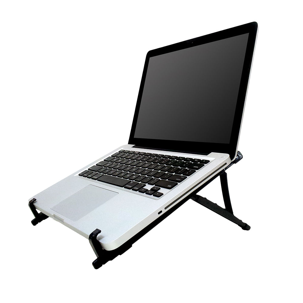 Encontraproduto.com.br - Suporte Regulável para Notebook Preto - AC377OUT [Reembalado]