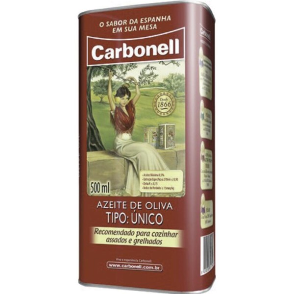 Encontraproduto.com.br - Azeite Carbonell Extra Virgem Lata com 500ml