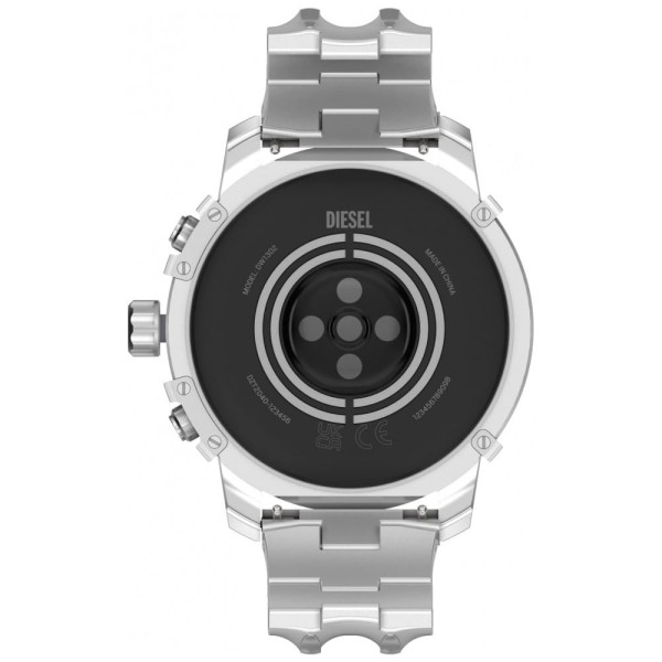 Encontraproduto.com.br - Smartwatch com Alexa Embutida, Frequência cardíaca, GPS e Mais, Diesel Griffed Gen 6, Prata