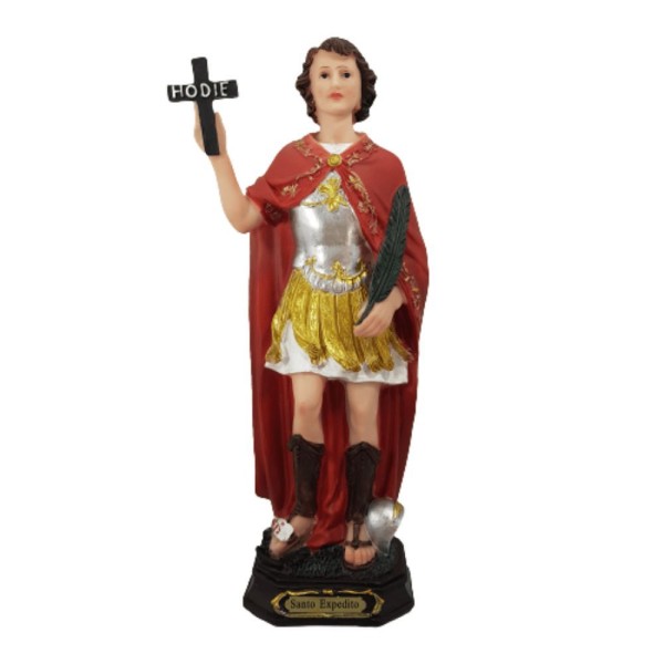 Encontraproduto.com.br - Imagem De Santo Expedito Em Resina 14cm