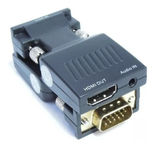 Encontraproduto.com.br - Conversor Adaptador Vga para Hdmi Analógico X Digital com Áudio