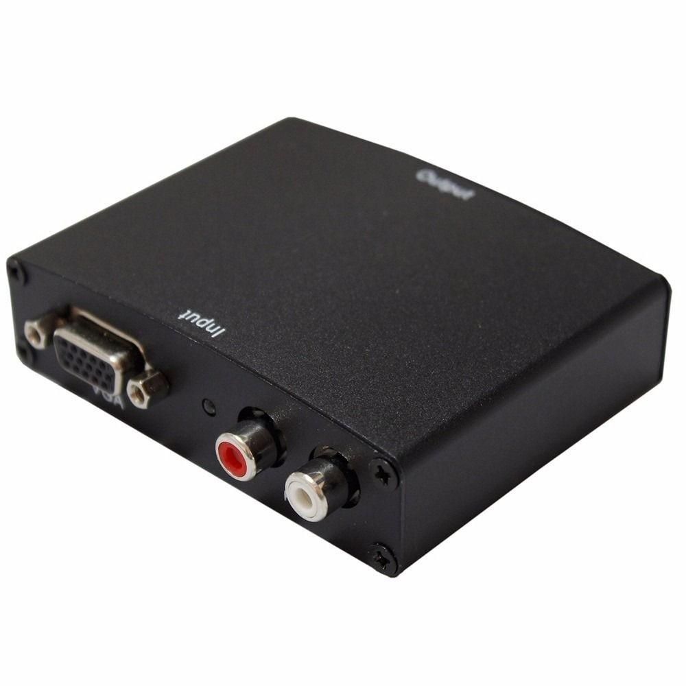 Encontraproduto.com.br - Conversor Adaptador Vga para Hdmi Analógico X Digital com Áudio