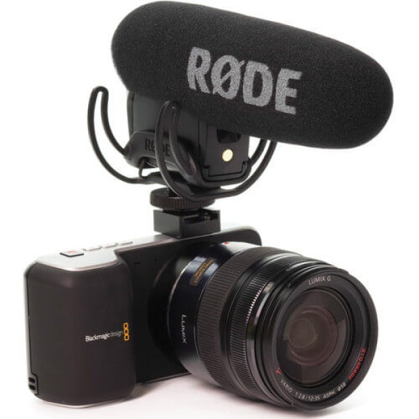 Encontraproduto.com.br - Microfone Shotgun Rode VideoMic Pro Compact com Montagem em Câmera