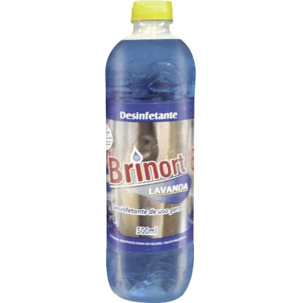 Encontraproduto.com.br - Desinfetante Brinort Lavanda Frasco com 500ml