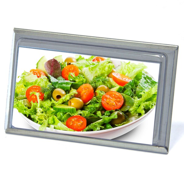 Display em Aço Inox 5,2x8 cm Allissan Inox