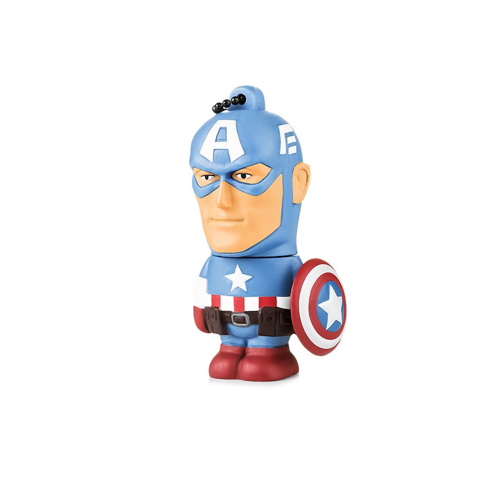 Encontraproduto.com.br - Pendrive Avengers Marvel Vingadores - Capitao America 8gb Multi - PD080OUT [Reembalado]