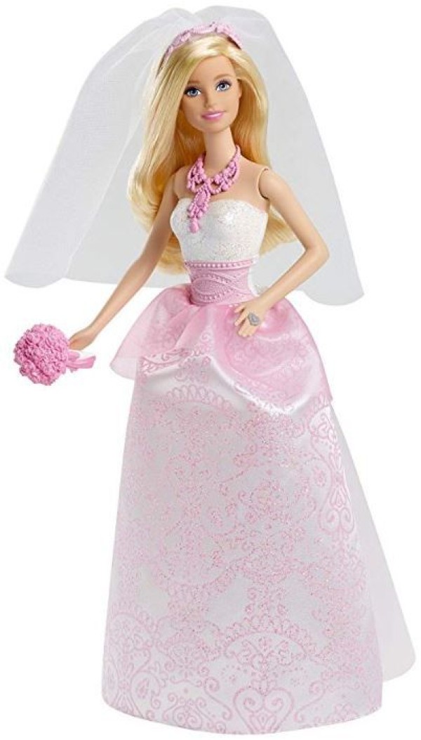 Encontraproduto.com.br - Boneca Barbie Noiva Conto de Fadas - Mattel