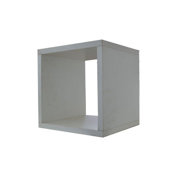 Encontraproduto.com.br - Nicho Decorativo 40x40x15 Cm Em Mdf branco [f031]