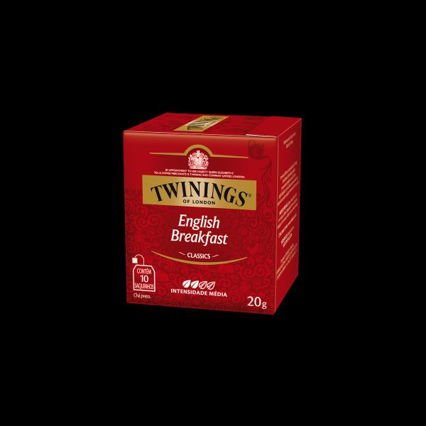 CHA TWININGS C/10 SAQUINHOS 20G PRETO