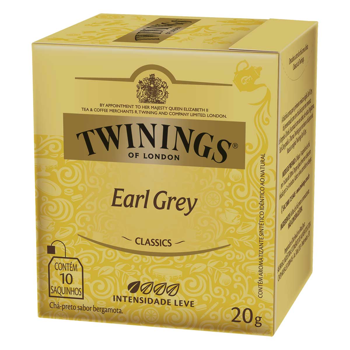 Encontraproduto.com.br - Chá Preto TWININGS Earl Grey 20g