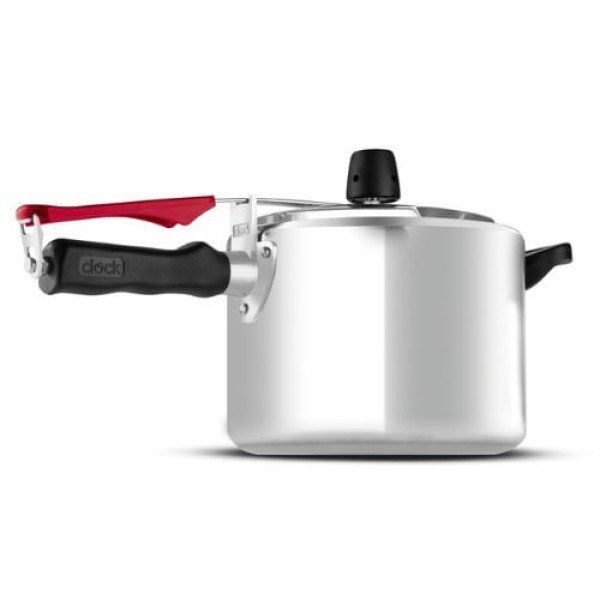 Encontraproduto.com.br - Panela de Pressão 4,5L Clock Original Fechamento Interno Polida