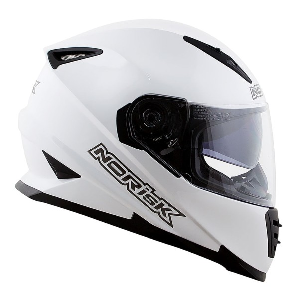 Encontraproduto.com.br - CAPACETE NORISK SOUL MONOCOLOR BRANCO