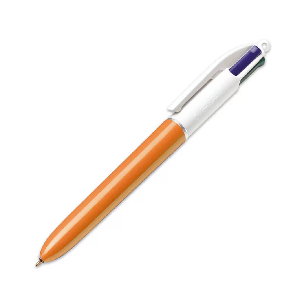 Encontraproduto.com.br - Caneta Esferográfica 4 Cores 0,8mm Ponta Fina Original Fine Bic