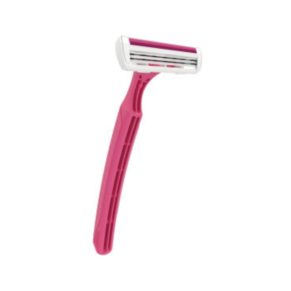 Encontraproduto.com.br - Aparelho Depilador Bic Confort 3 Pink 2 Unidades