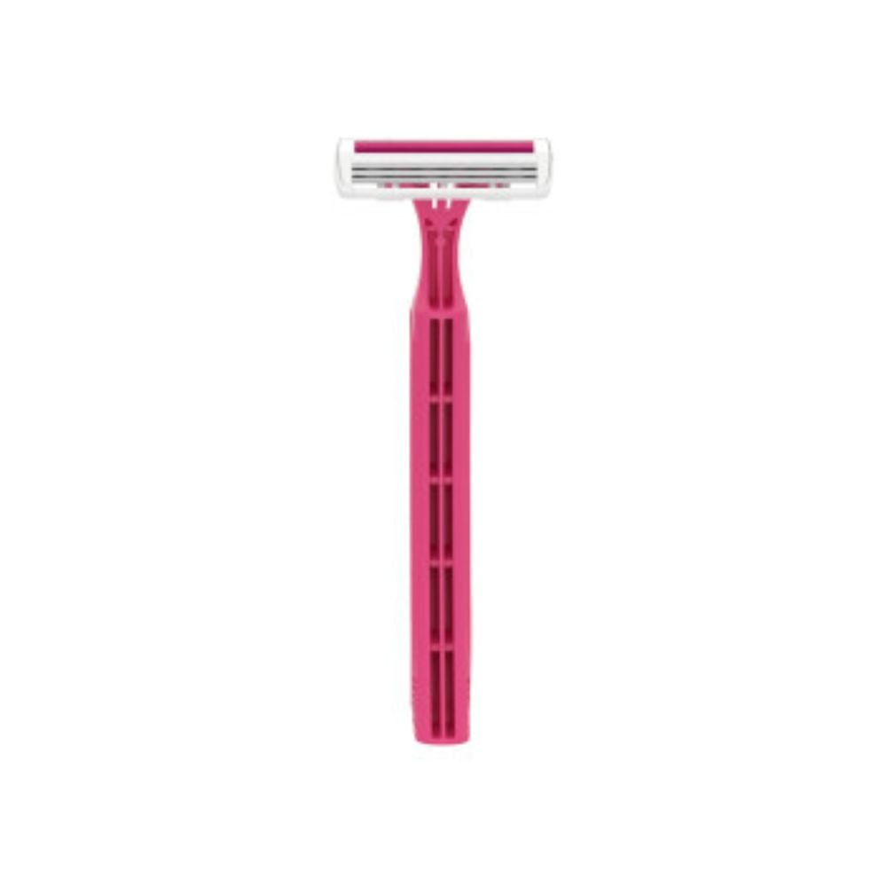 Encontraproduto.com.br - Aparelho Depilador Bic Confort 3 Pink 2 Unidades