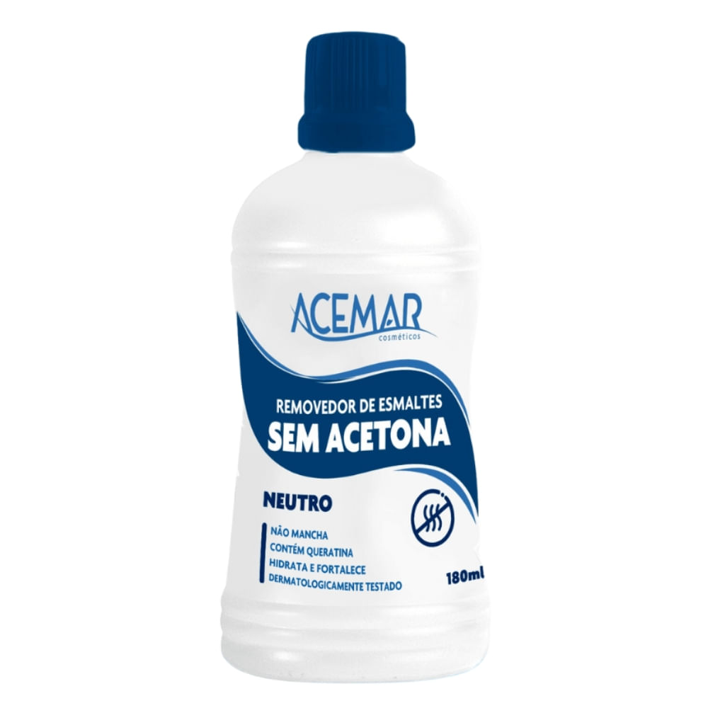 Encontraproduto.com.br - Removedor de Esmaltes Sem Acetona Acemar Neutro 180ml