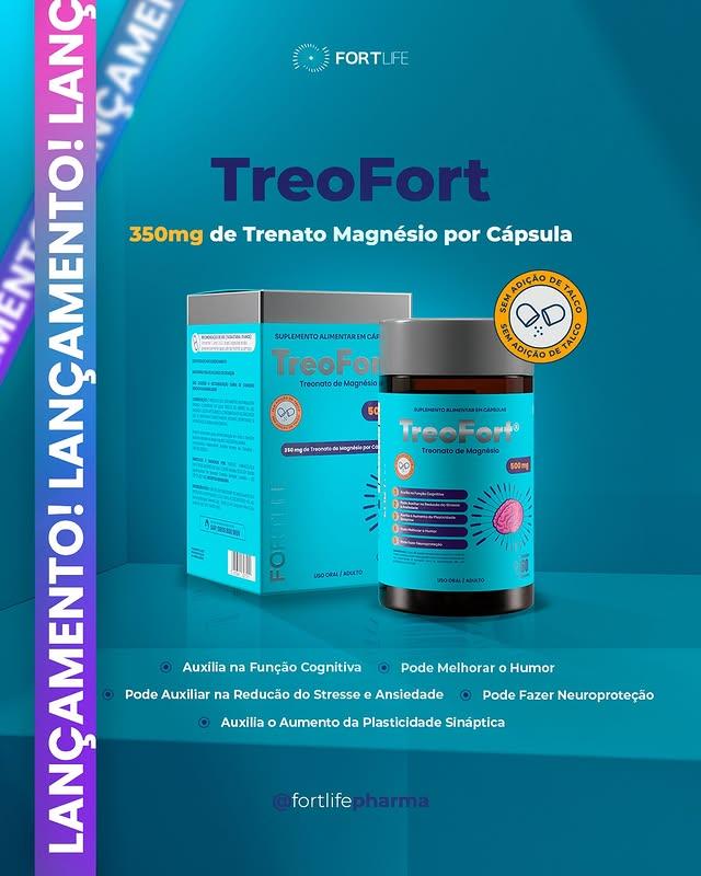 Encontraproduto.com.br - Di-Mafort Magnésio Dimalato - 500 mg - 60 Cápsulas - FortLife