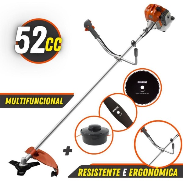 Encontraproduto.com.br - Roçadeira Multifuncional 4 Em 1 Tekna Rl520acn Tk 52cc 2hp