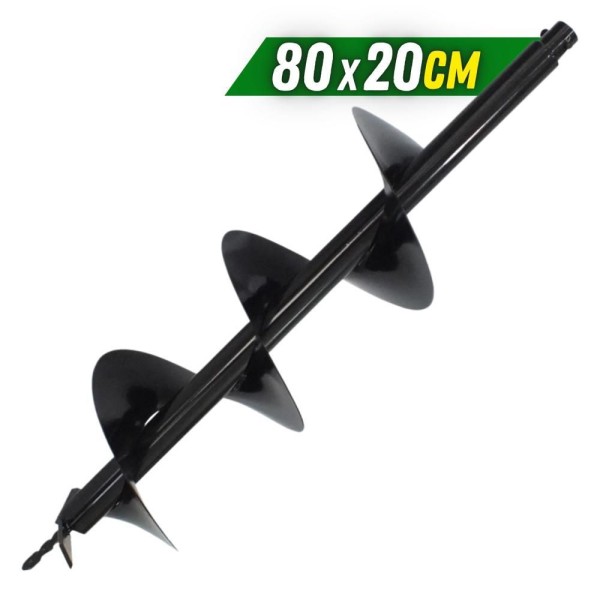 Encontraproduto.com.br - Perfurador De Solo Tekna C-kit Completo De Brocas + Extensão