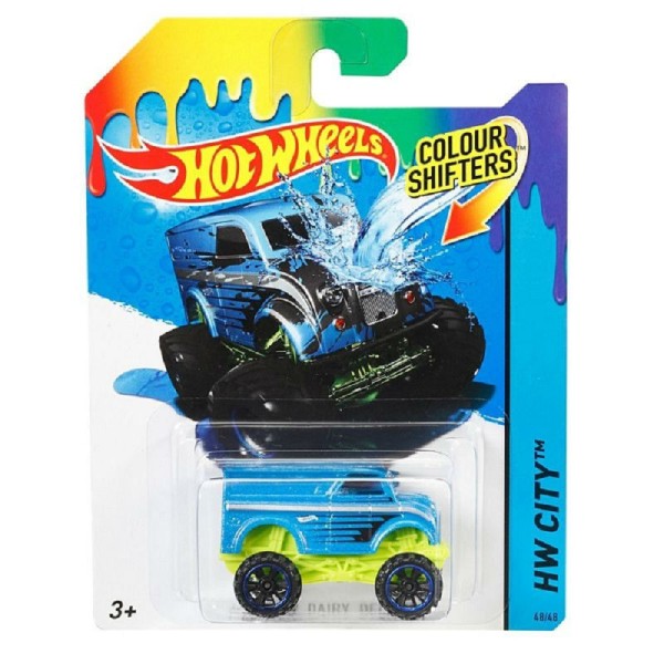 Encontraproduto.com.br - Hot Wheels Color Change Dairy Delivery - Mattel