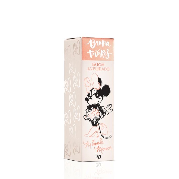 Encontraproduto.com.br - Minnie Mouse Batom Aveludado Lovely - Bruna Tavares