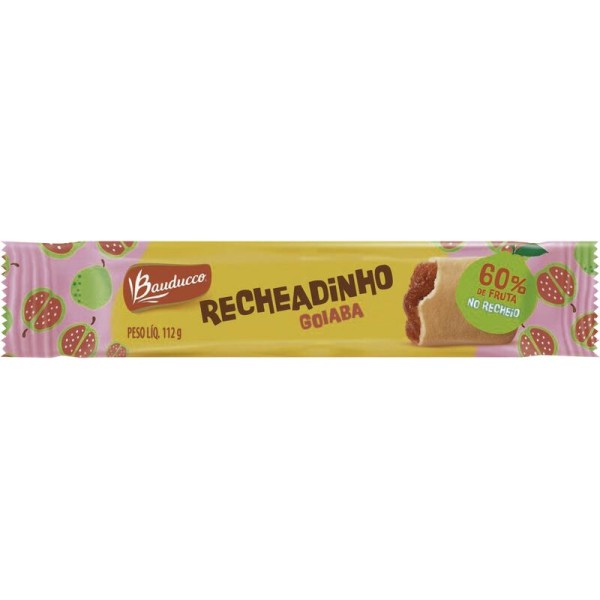 Encontraproduto.com.br - Biscoito Recheadinho Bauducco Goiaba Pacote com 112g