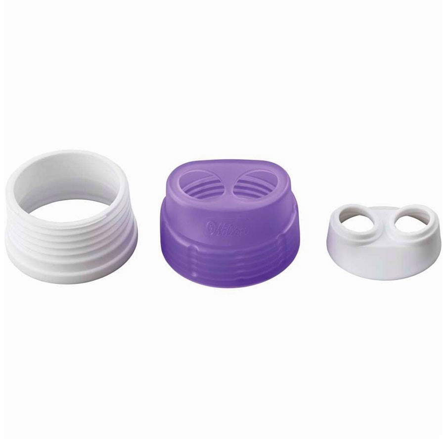 Encontraproduto.com.br - Kit para Decoração com Adaptador de Bico Duplo (21047128) WILTON