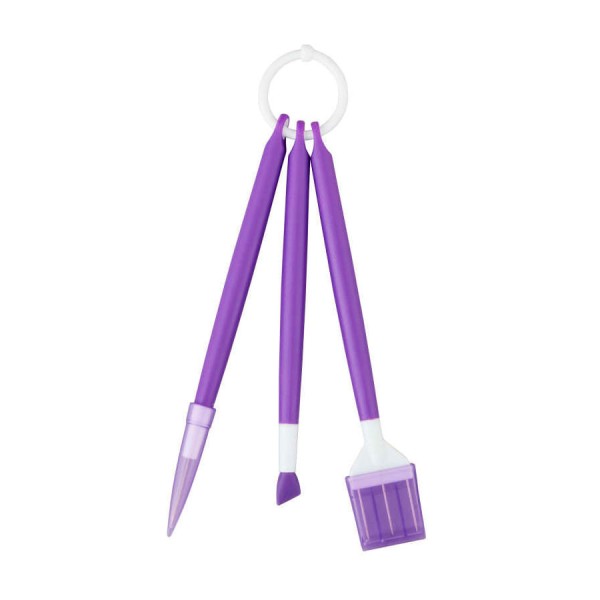 Encontraproduto.com.br - Jogo de Pincel Para Decoração de Biscoitos un WILTON