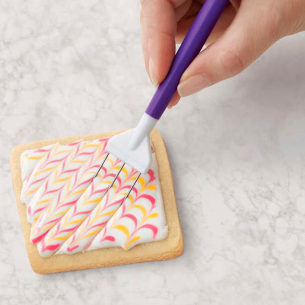 Encontraproduto.com.br - Jogo de Pincel Para Decoração de Biscoitos un WILTON