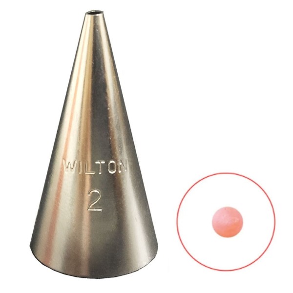 Bico Para Confeitar Perlê N2 Wilton