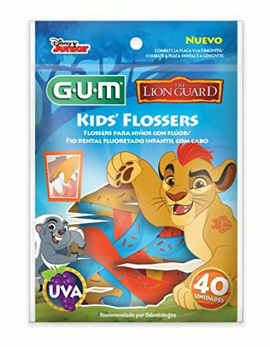 Flosser Gum Disney Lion Guard Com 40 Unidades
