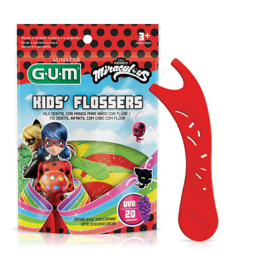 Encontraproduto.com.br - Fio Dental Gum Miraculous Com 20 Uva Com Fluor