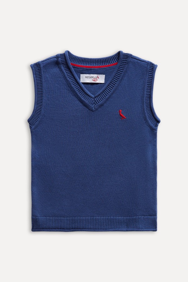 Colete Tricot Bb Decote V