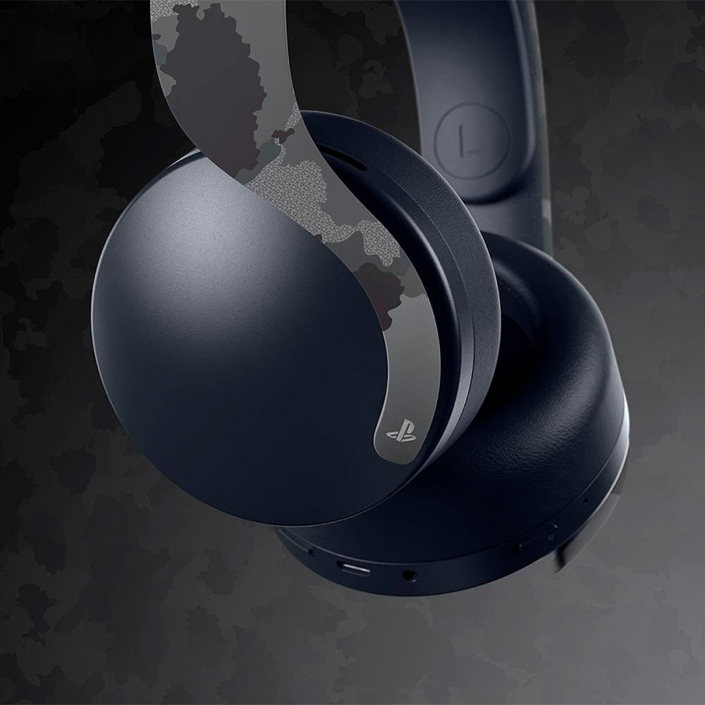 Encontraproduto.com.br - Headset Sem Fio Para PS5 Sony Pulse 3D Camuflado CFI-ZWH1R06 (MP)