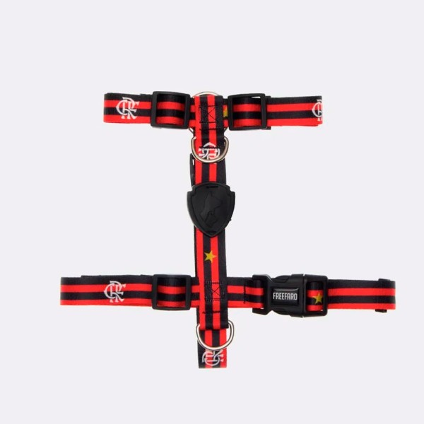 Encontraproduto.com.br - Peitoral H para Cachorros Flamengo- G