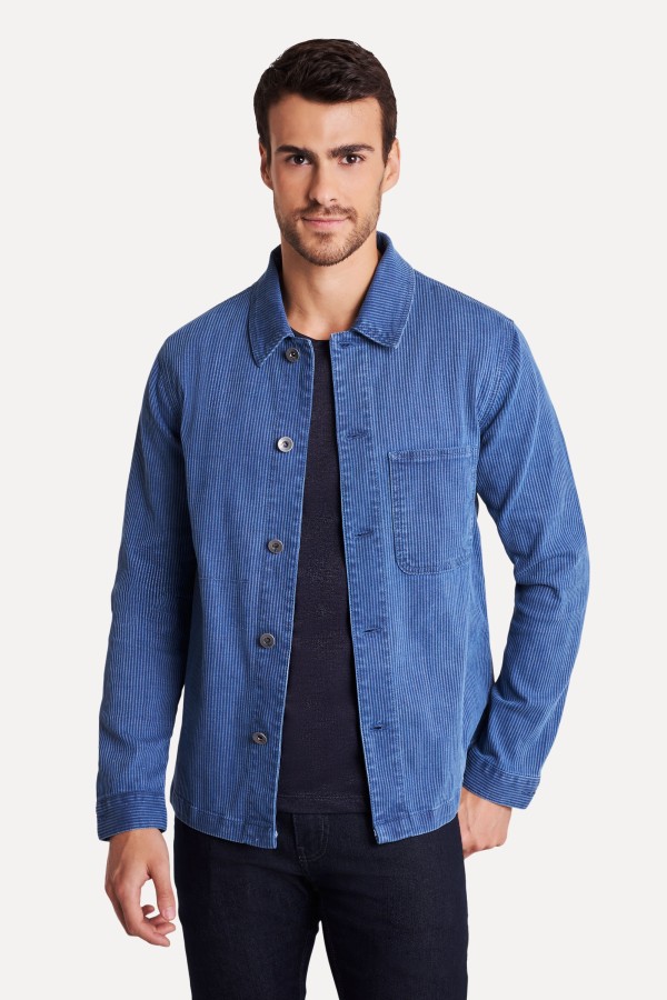 Encontraproduto.com.br - Jaqueta Jeans Cotele Denim