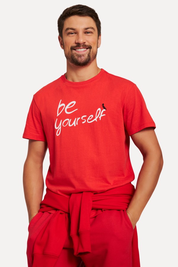 Camiseta Estampada Be Yourself