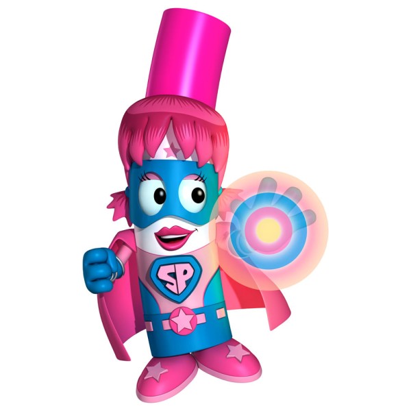 Encontraproduto.com.br - Canetinha Pip-Squeaks - Shocking Pink - Crayola
