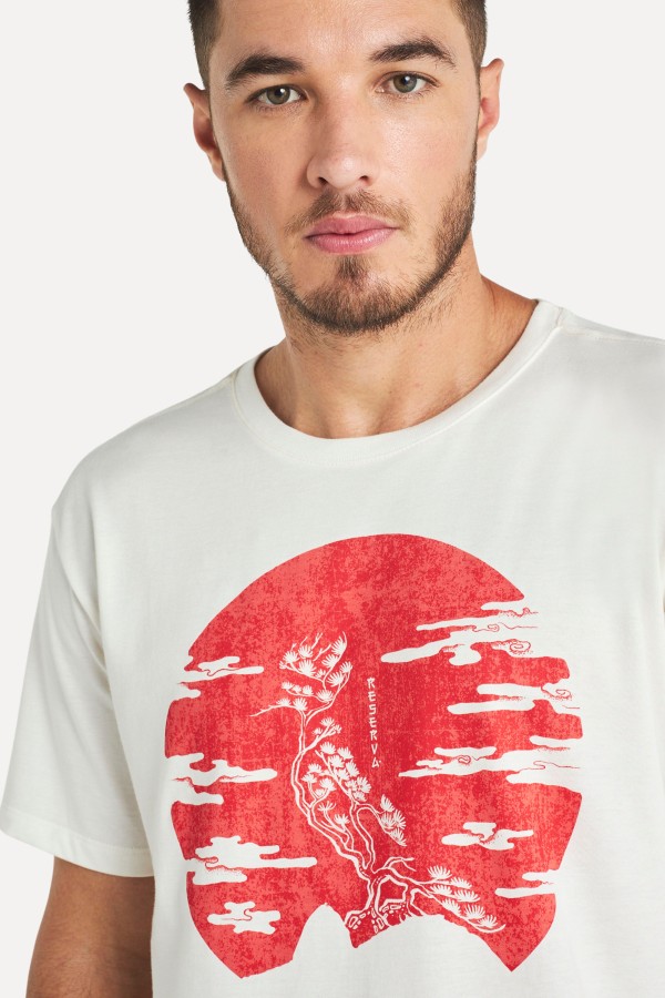 Encontraproduto.com.br - Camiseta Estampada Pica-pau Sol Nascente