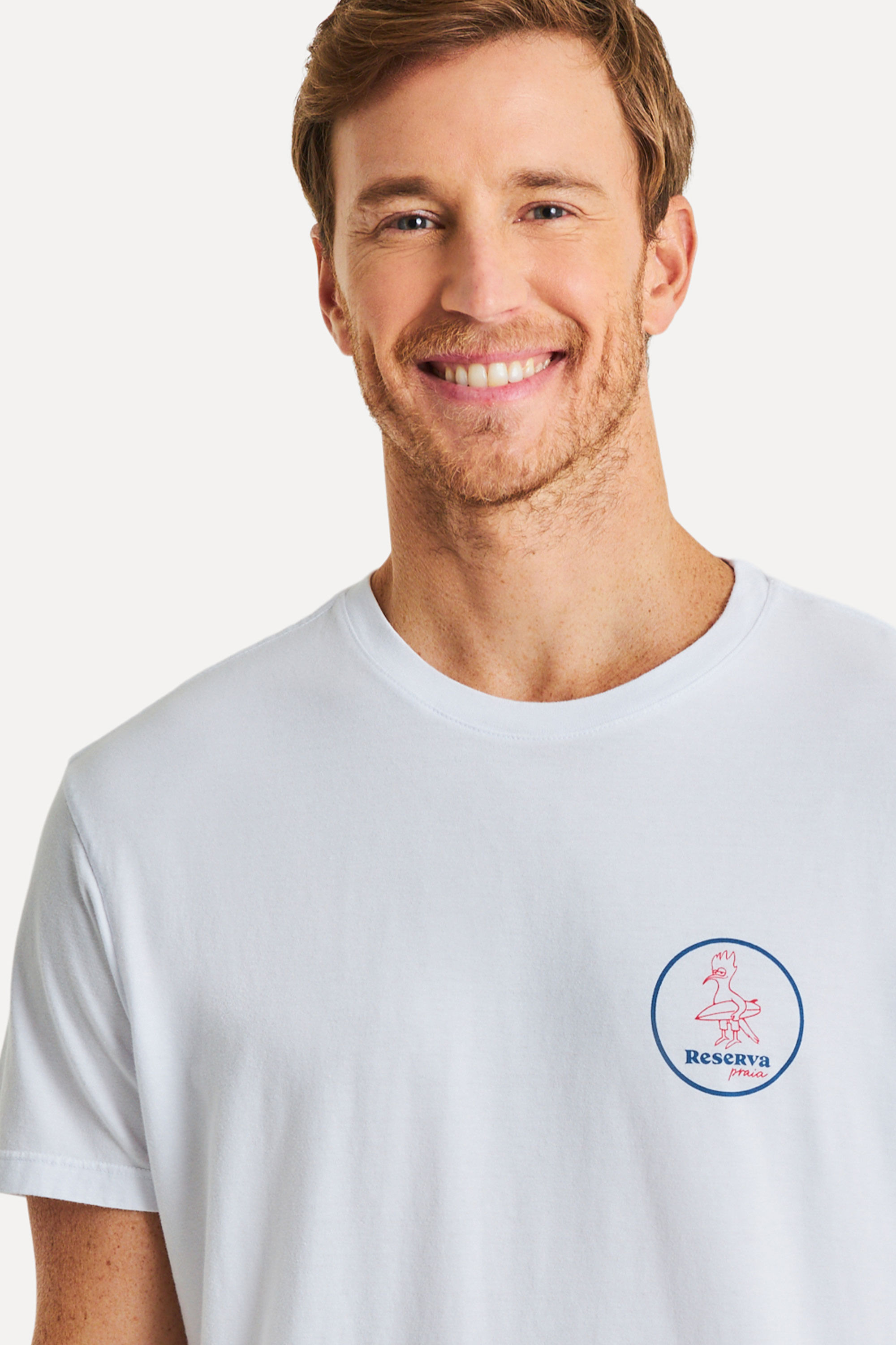 Camiseta Estampada Praia Sol