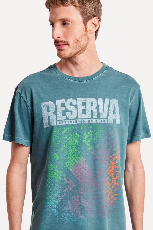 Encontraproduto.com.br - Camiseta Estampada Tropical Rock