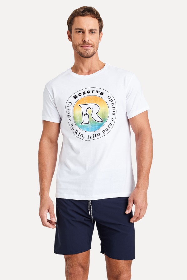 Encontraproduto.com.br - Camiseta Estampada R Beach Circulo