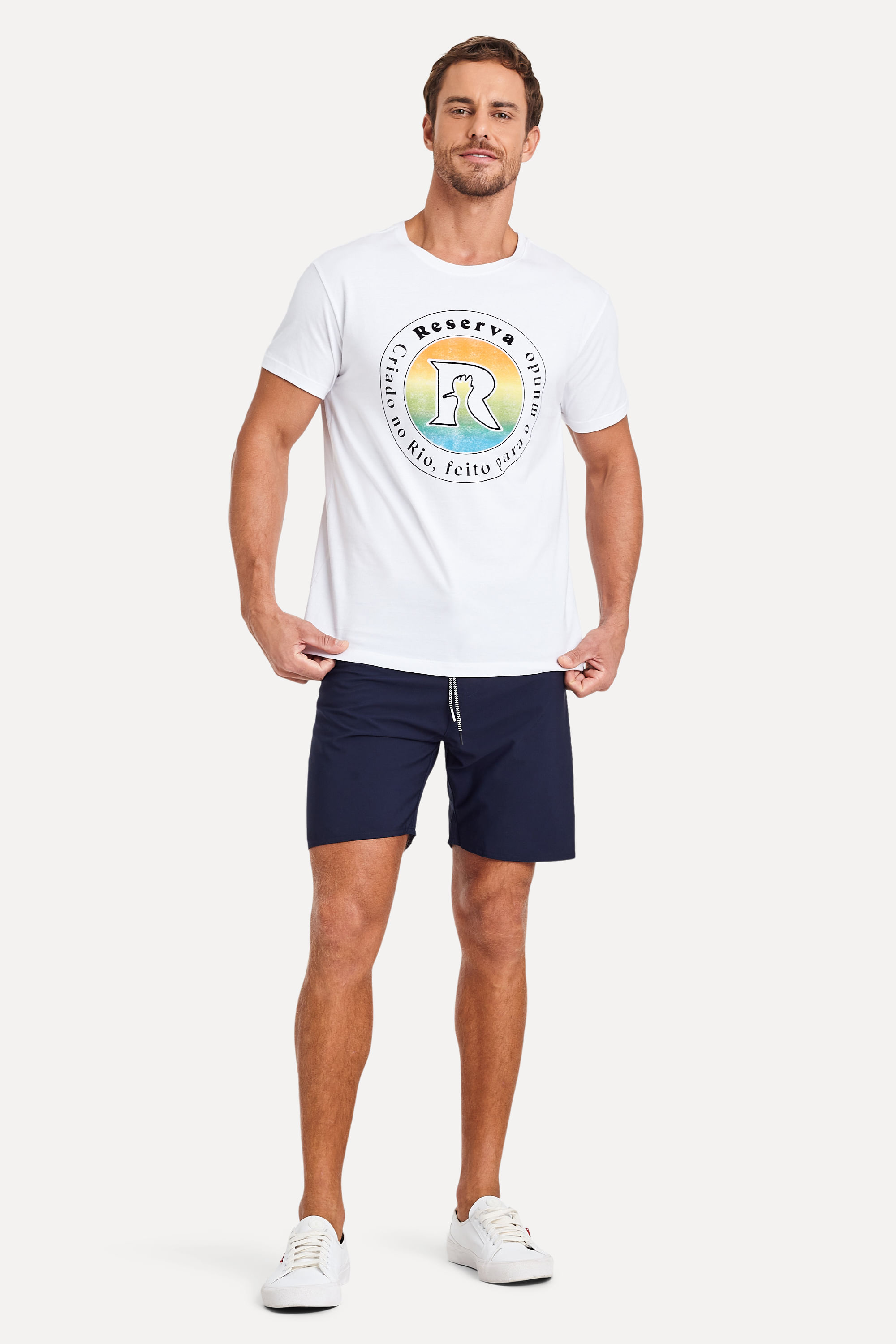 Encontraproduto.com.br - Camiseta Estampada R Beach Circulo
