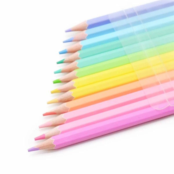 Encontraproduto.com.br - Lápis de Cor Tons Pastel CIS Criatic - 6 Cores