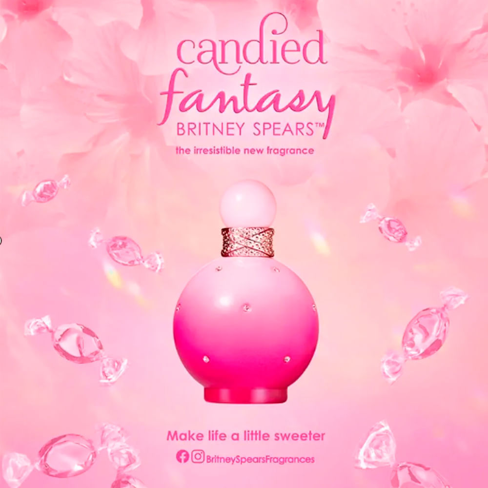 Encontraproduto.com.br - Britney Spears Fantasy Candied Eau de Toilette - Perfume Feminino 30ml